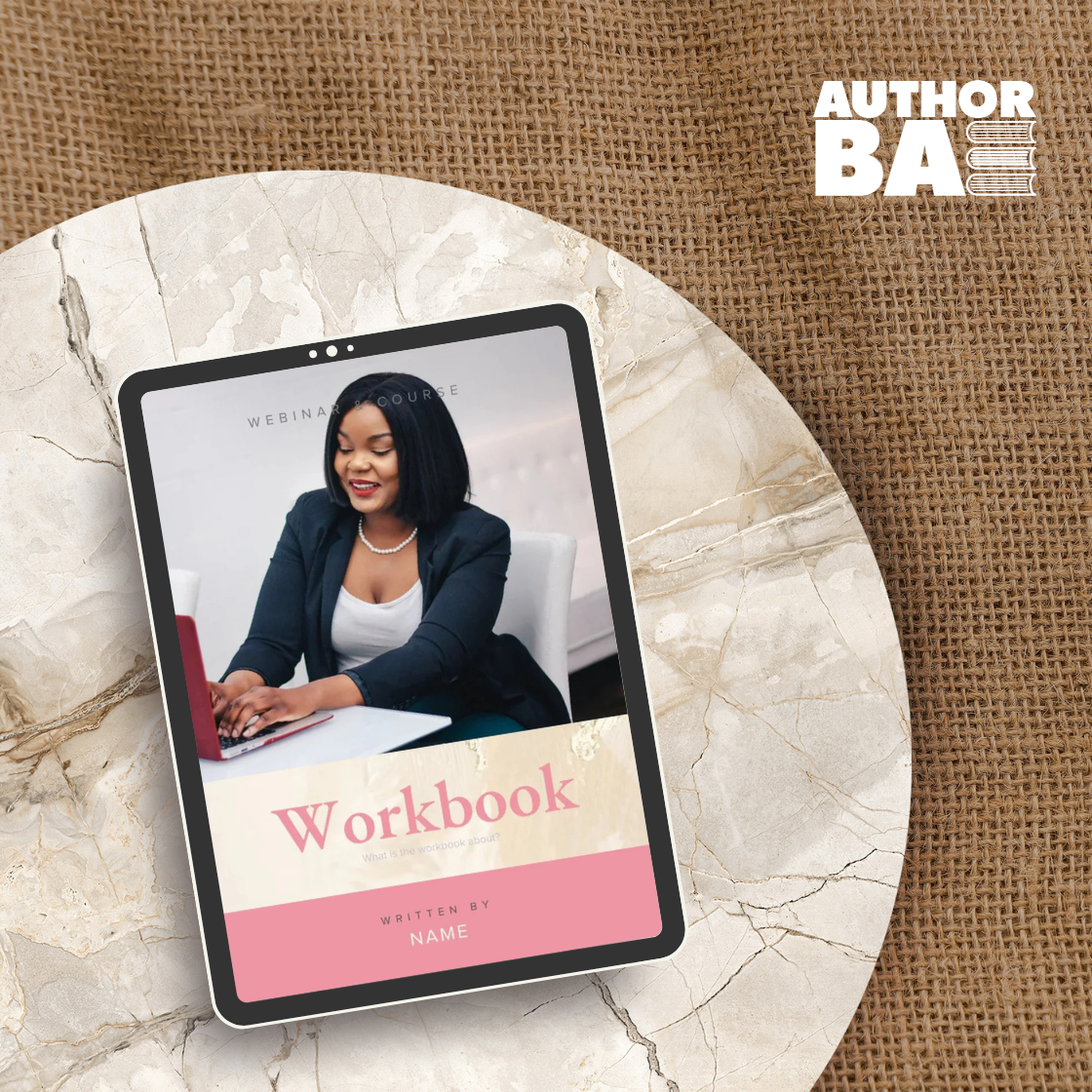 "Author Bae" Customizable Ebook/Workbook Template