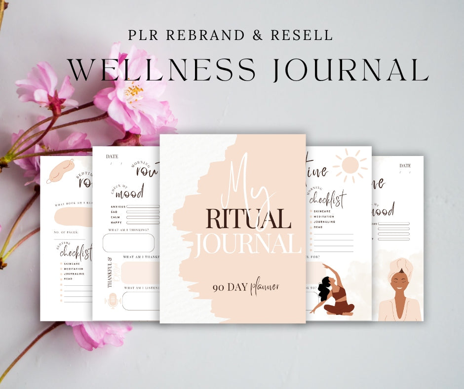 "My Ritual Journal" PLR Canva Template