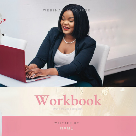 "Author Bae" Customizable Ebook/Workbook Template