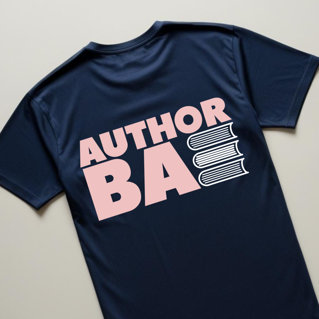 "Author Bae" Navy Tee